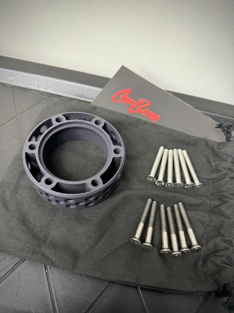 Carbone spacer ring 30 mm - Nieuwstaat / voor MOMO STUURWIEL, Ophalen of Verzenden, Gebruikt, Universele onderdelen