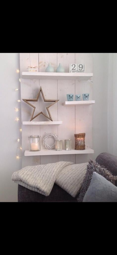 Wandkast steigerhout kinderkamer, Kinderen en Baby's, Kinderkamer | Complete kinderkamers, Ophalen of Verzenden