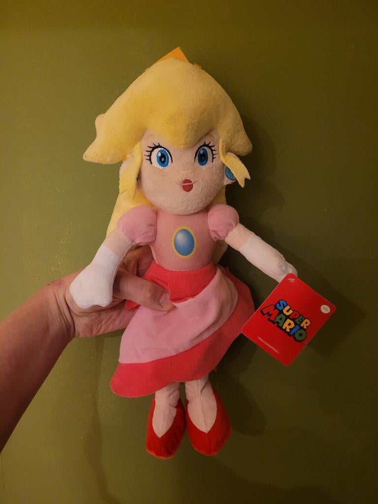 Princess Peach pop merch prinses Nintendo Mario, Ophalen of Verzenden