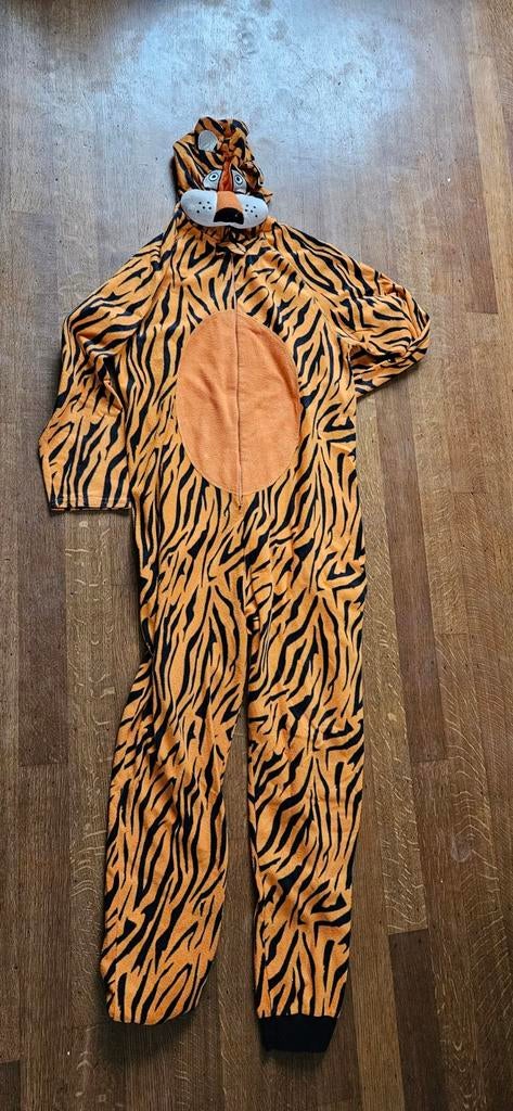Tijger onesie maat 176 (M) - Gedragen, Ophalen of Verzenden, Gebruikt, 170 of groter, Jongen of Meisje