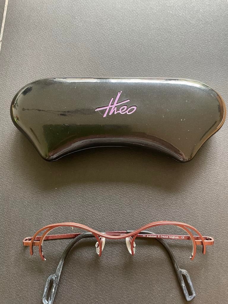Damesbril Theo, Overige merken, Gebruikt, Bruin, Ophalen of Verzenden