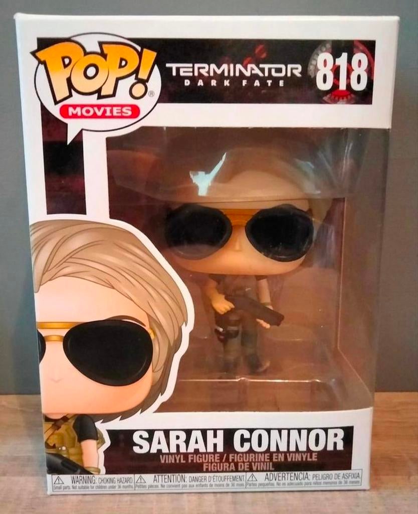 818 Sarah Conner Terminator Dark Fate Funko Pop, Ophalen of Verzenden, Zo goed als nieuw