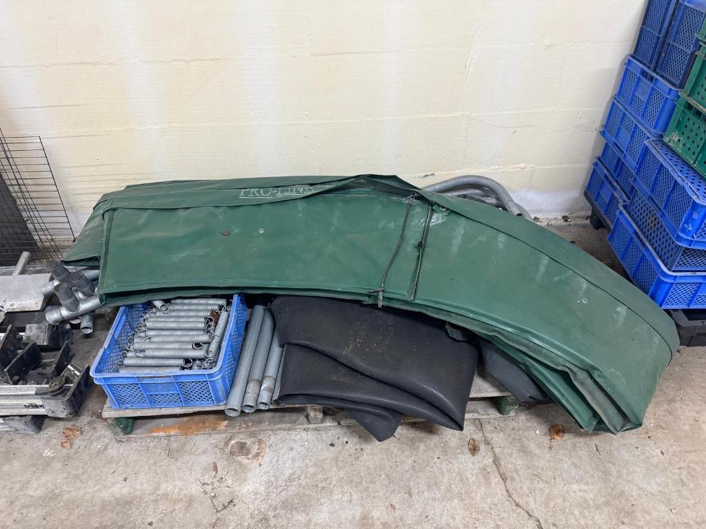 Trampoline groot 4,30 pro line, Kinderen en Baby's, Ophalen, Gebruikt
