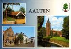 Aalten - 3 afb o.a. kerk put + schild - 2003 gelopen, Verzamelen, Ophalen of Verzenden, Voor 1920, Gelopen, Friesland