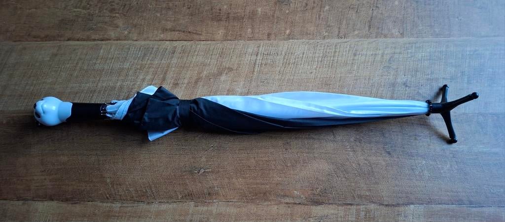 Leuke panda paraplu in zwart en wit, Sieraden, Tassen en Uiterlijk, Paraplu's, Ophalen of Verzenden, Zo goed als nieuw, Zwart