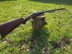 Antiek husqvarna kaliber 12 dubbelloops jachtgeweer geweer, Ophalen of Verzenden