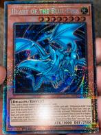 Yu-Gi-Oh! Heart of the Blue-Eyes MP25 1st Starlight Rare !, Ophalen of Verzenden, Zo goed als nieuw, Losse kaart, Foil