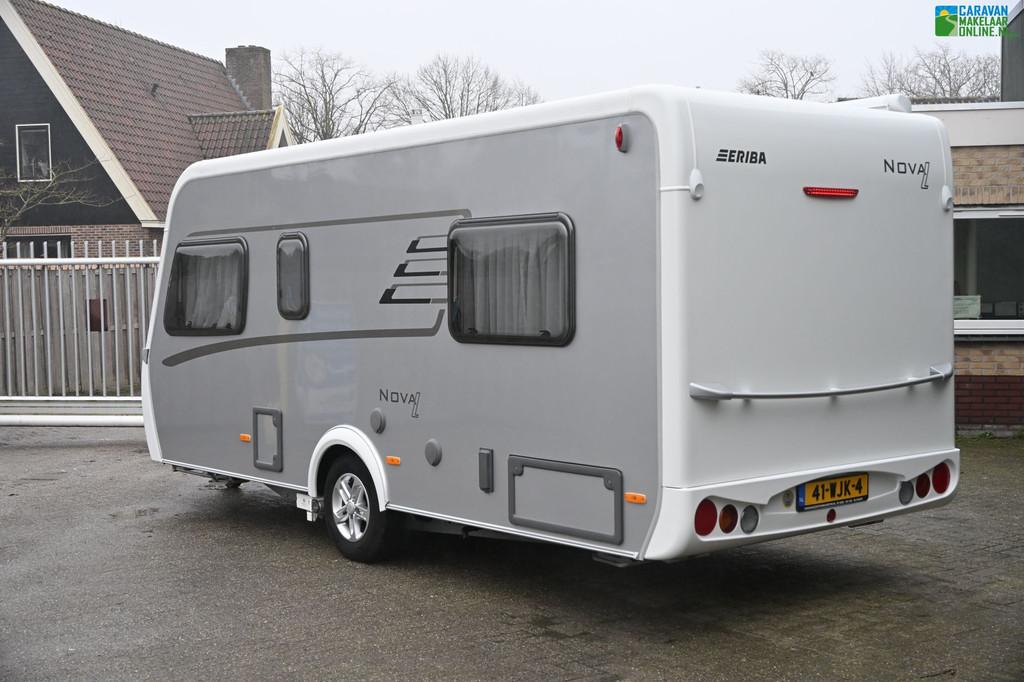 Eriba Nova Light 442 Mover|Fietsdragr|Cass.luifel|Enkbedden, Standaardzit, Kachel, Bedrijf, 5 tot 6 meter