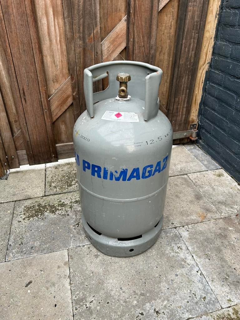 Gasfles 12,6 kg, leeg, Ophalen of Verzenden, Zo goed als nieuw