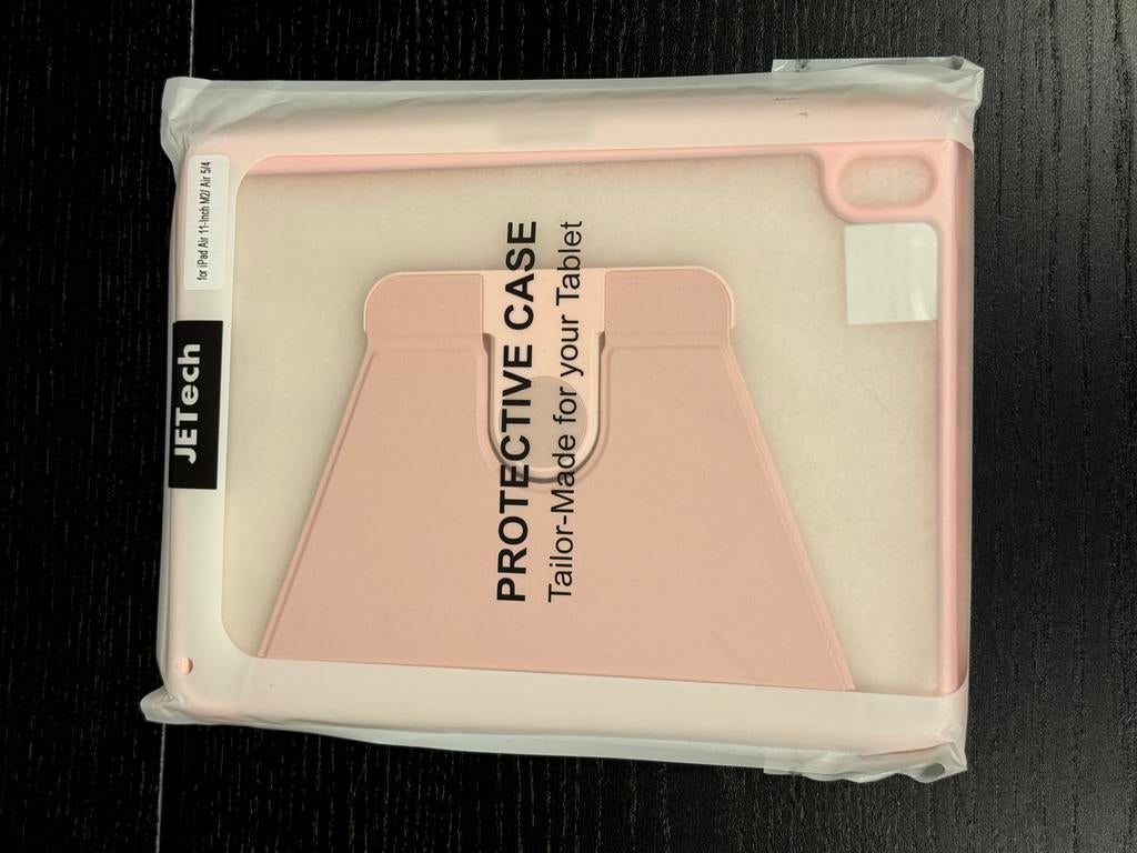 Nieuwe Roze iPad Air 11 inch hoes - Ongebruikt, Ophalen of Verzenden, Nieuw, 11 inch, Bescherming voor- en achterkant