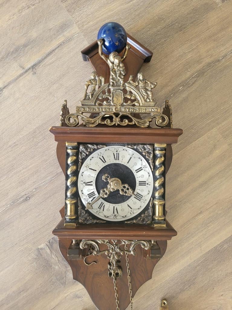 Antieke Zaanse klok, Antiek en Kunst, Ophalen of Verzenden