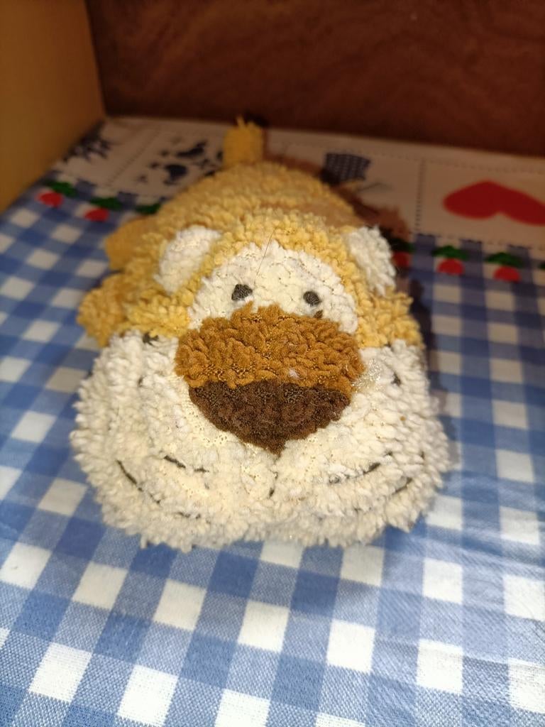 Happy Horse oude leeuw knuffel liggend uit 2000, Ophalen of Verzenden, Zo goed als nieuw, Overige typen