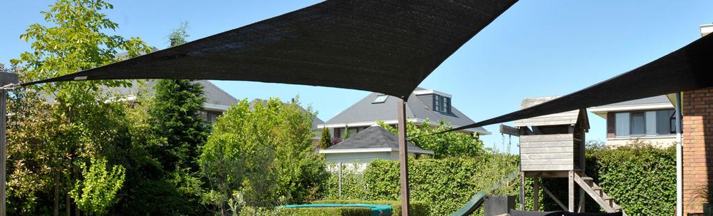 Coolfit schaduwdoek opruiming op is op, Tuin en Terras, Zonneschermen, Zo goed als nieuw, Ophalen