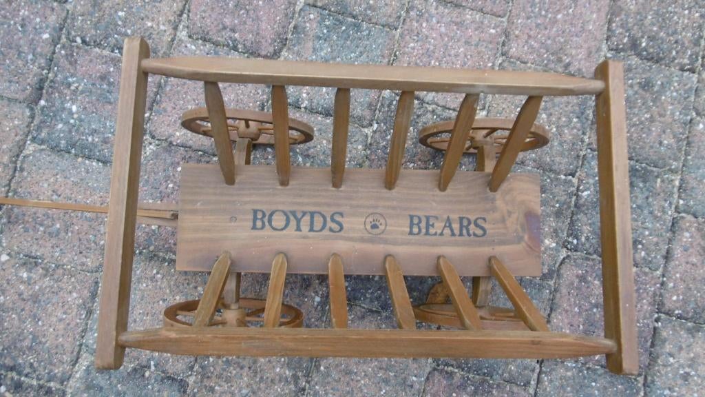 Boyds Bears bolderwagen / hooiwagen, Antiek en Kunst, Ophalen