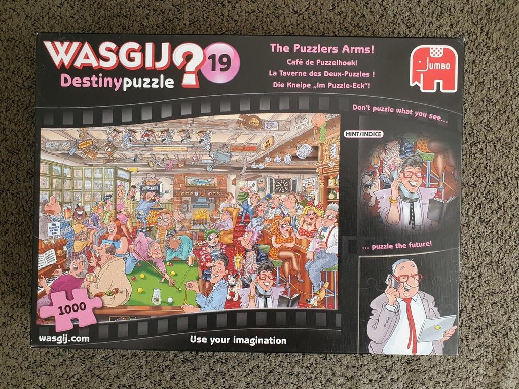 Wasgij?puzzels, Ophalen of Verzenden, Minder dan 500 stukjes, Zo goed als nieuw, Legpuzzel