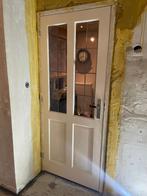 Binnen Deur met glas in lood, Ophalen, Gebruikt, 80 tot 100 cm, Binnendeur
