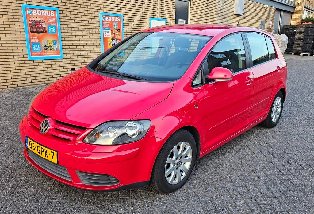 Volkswagen Golf Plus 1.4 TSI 90KW 2008 Rood, Auto's, 15 km/l, Zwart, 4 cilinders, 700 kg