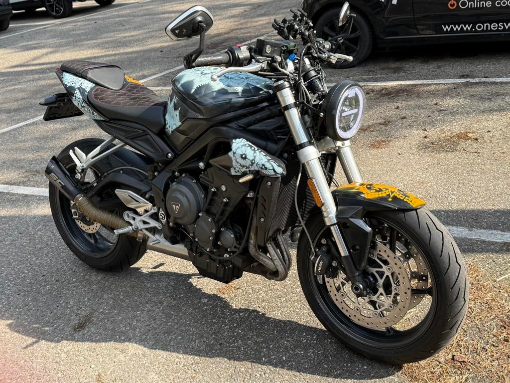 Triumph street stiple 765 S, Motoren, Motorrijbewijs A, 3 cilinders, Particulier, 765 cc
