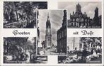 Delft oude gelopen ansichtkaart ( 831 ), Ophalen of Verzenden, 1920 tot 1940, Gelopen, Zuid-Holland