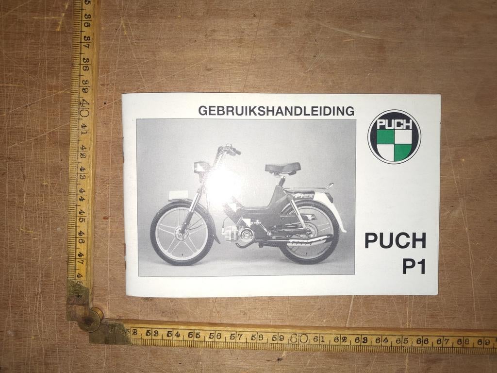 Handleiding Puch P1, Ophalen of Verzenden, Gebruikt