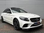 Mercedes C-klasse Estate 300 e Amg Panodak Camera Led Leer 2, Auto's, Euro 6, Met garantie (alle), 320 pk, Wit