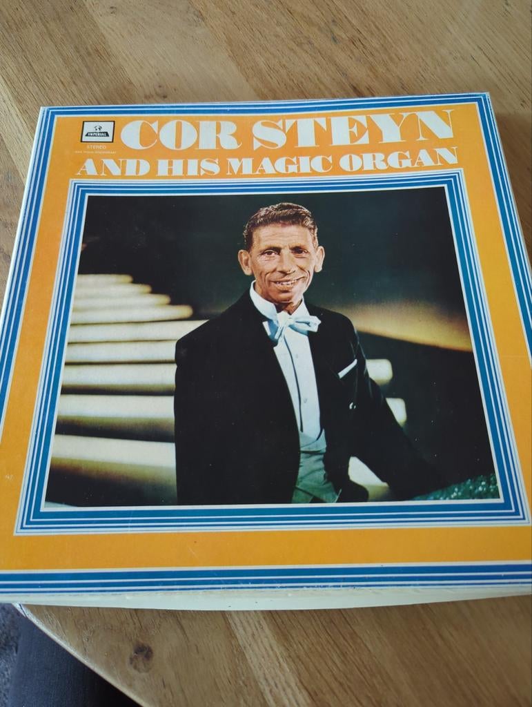 Cor Steyn and His Magic Organ LP, Cd's en Dvd's, Vinyl | Overige Vinyl, Ophalen of Verzenden, Gebruikt, 12 inch