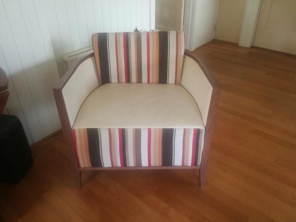 Fauteuil ~ Tekhne srl ~ Waves 201., Ophalen, Gebruikt, 75 tot 100 cm, 50 tot 75 cm