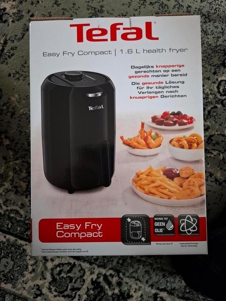Tefal Easy Fry Compact 1.6L, Ophalen of Verzenden, Nieuw, Airfryer