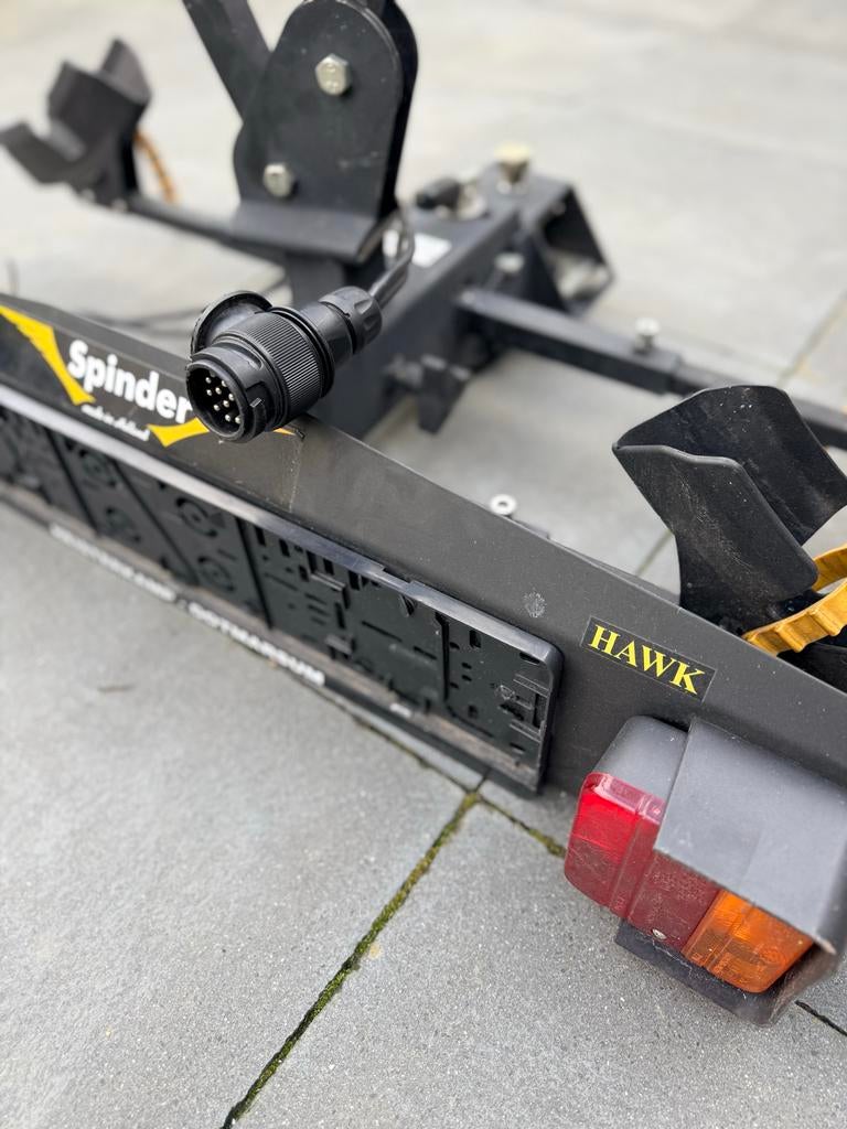 Degelijke Spinder Hawk fietsendrager voor 2 fietsen, Ophalen, Gebruikt