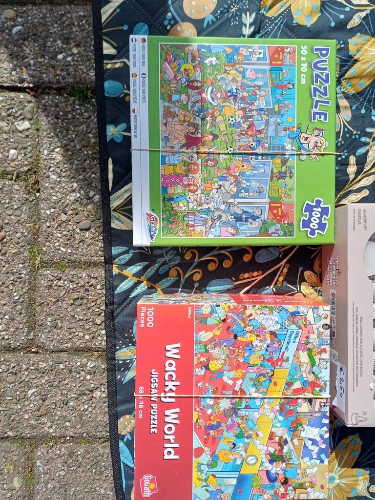 Puzzle 1000 stukjes, Ophalen of Verzenden, 500 t/m 1500 stukjes, Zo goed als nieuw