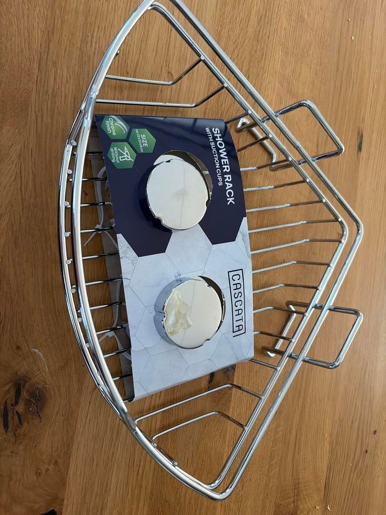 Teab Douche rek met zuignappen - Nieuw, Ophalen, Nieuw, Overige kleuren, Overige typen