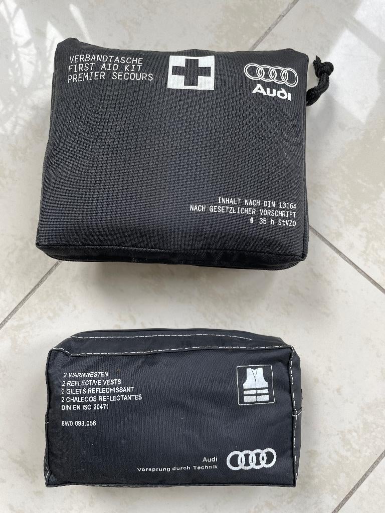 Audi EHBO kit plus veiligheidsvesten nieuw, Ophalen of Verzenden, Nieuw