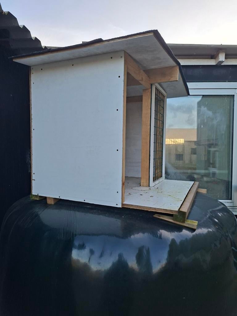 Duivenhok / vogelhuis voor buiten. Gebruikt voor duiven, Ophalen of Verzenden, Hout, Vogelkooi