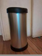 Te koop, Curver merk prullenbak met push /vinger druk functi, Ophalen, Zo goed als nieuw, Metaal, Minder dan 50 cm