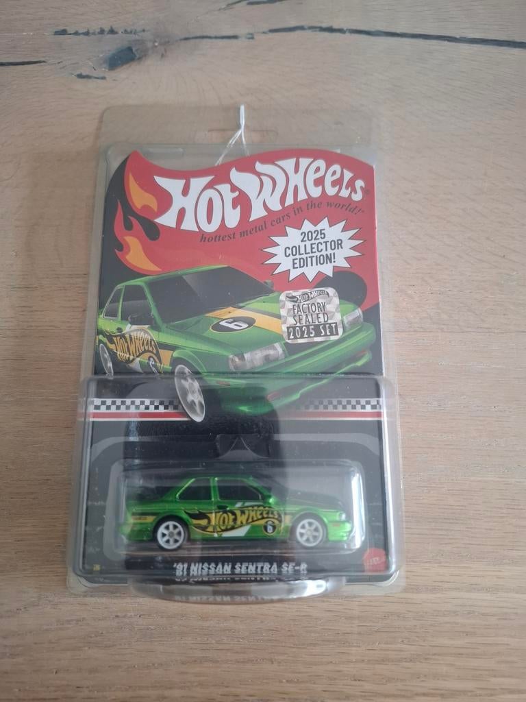 Hot Wheels 2025 Collectors Edition - '91 Nissan Sentra SE-R, Ophalen of Verzenden, Nieuw, Auto