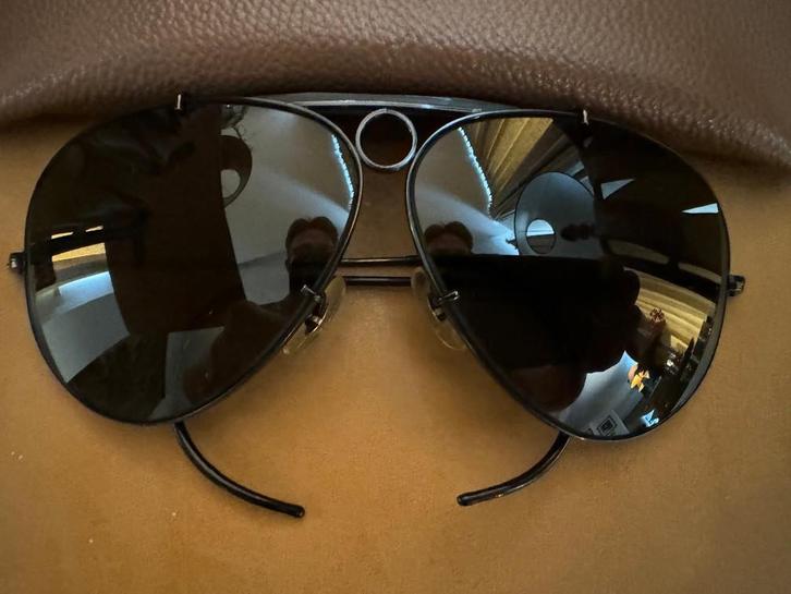 Vintage B&L Ray-ban Zonnebril Black Outdoorsman Shooter OS6, Sieraden, Tassen en Uiterlijk, Zonnebrillen en Brillen | Heren, Zo goed als nieuw