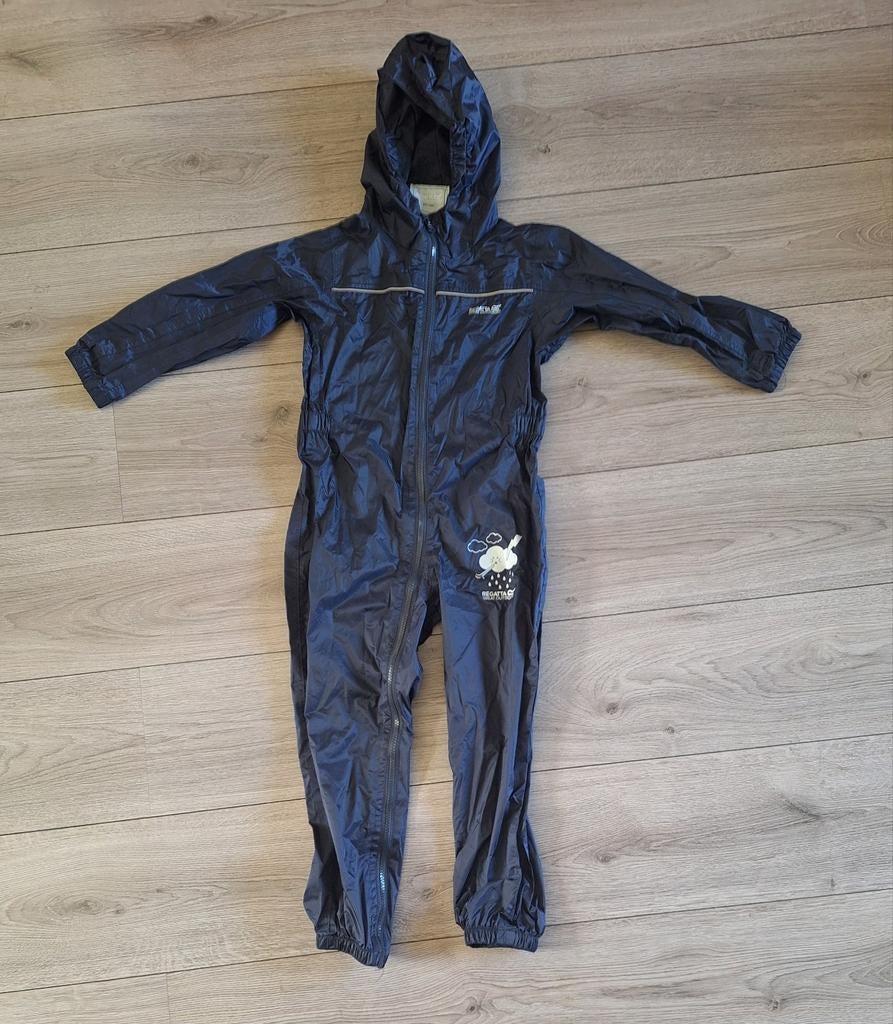 regatta regenpak donkerblauw maat 116 5-6 jaar, Ophalen of Verzenden, Nieuw, Regenpak, Kinderen