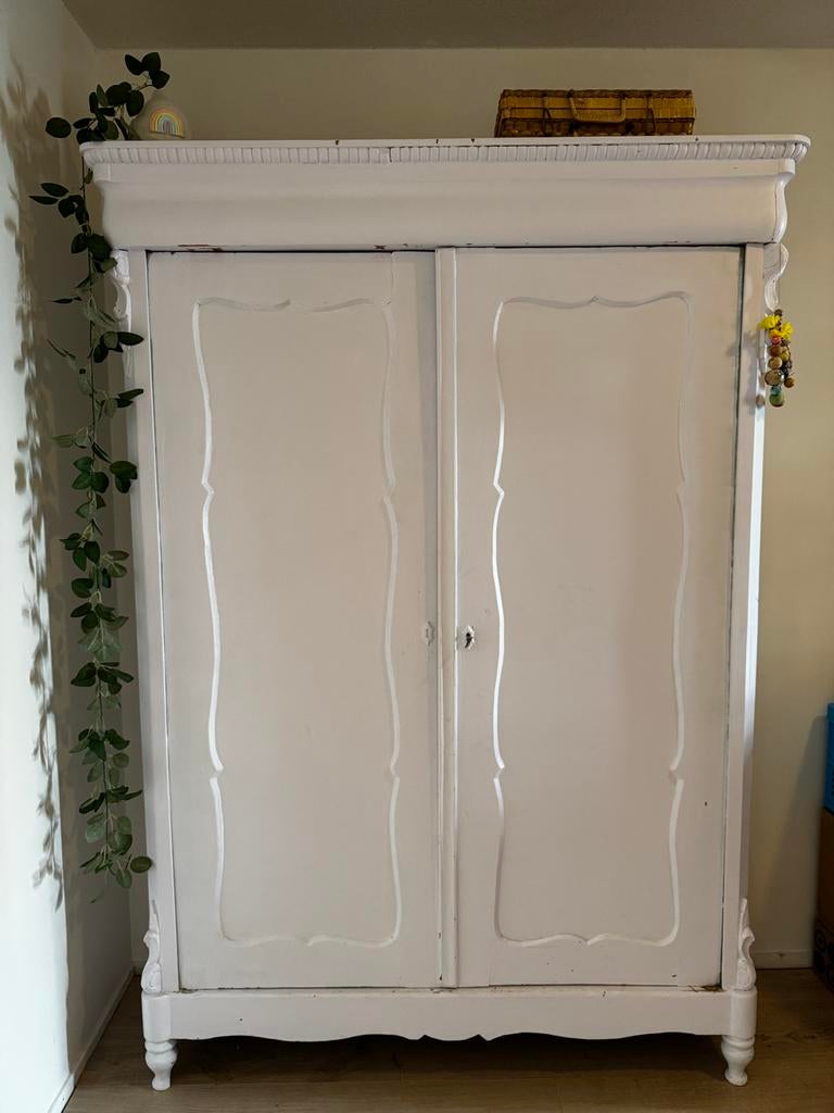 Antieke Biedermeier kast, Antiek en Kunst, Ophalen