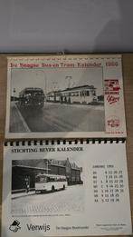 Haagse Bus en Tram Kalenders 1986 & 1991, Ophalen of Verzenden