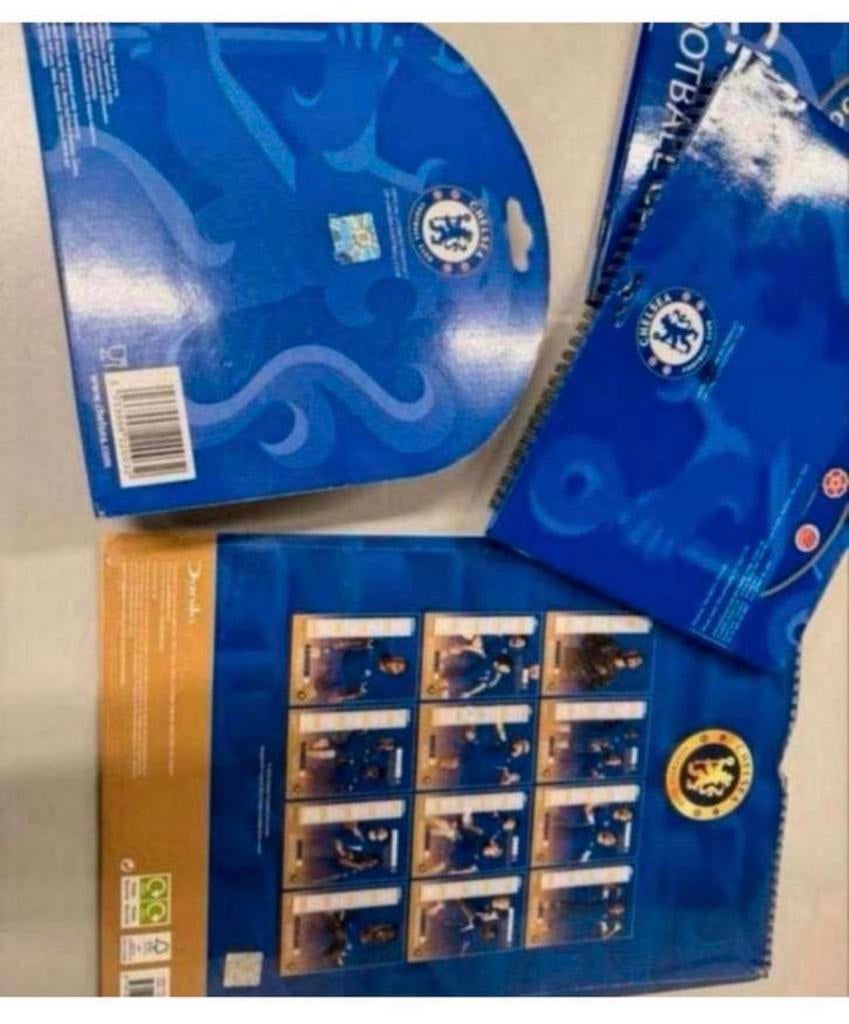 Chelsea Football club 2024 - A3 Kalender dinner set 2 boeken, Buitenlandse clubs, Overige typen, Nieuw, Ophalen of Verzenden