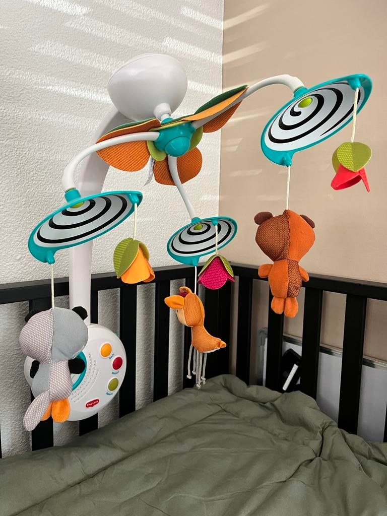 Tiny Love Muziek Mobiel met Licht en Geluid, Kinderen en Baby's, Ophalen, Zo goed als nieuw, Mobiel, Met licht