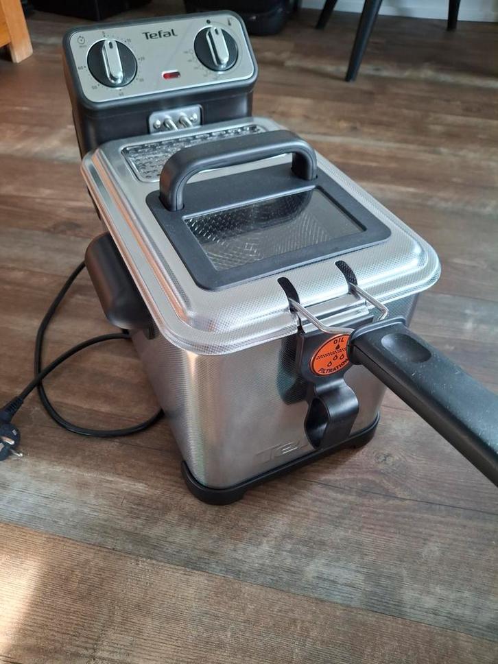 Tefal Filtra Pro frituurpan ZGAN, Witgoed en Apparatuur, Frituurpannen, Zo goed als nieuw, 2 tot 3 liter, Ophalen of Verzenden
