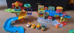 VTech Toet Toet Boomhut & Garage + 4 Auto's, Ophalen of Verzenden, Gebruikt