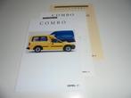 brochure Opel Combo  1996, Ophalen of Verzenden, Nieuw, Opel
