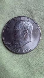 1776-1976 D Eisenhower Liberty Bell Moon One Dolla..., Postzegels en Munten, Munten | Amerika, Verzenden, Noord-Amerika