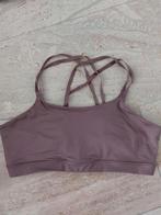 H&M Move Sportbeha XL - Zo goed als nieuw, Kleding | Dames, Sportkleding, H&M Move, Bruin, Maat 46/48 (XL) of groter, Ophalen of Verzenden