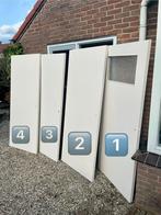4 deuren: €15 per stuk of €50 totaal, Ophalen, Gebruikt, 80 tot 100 cm, Binnendeur