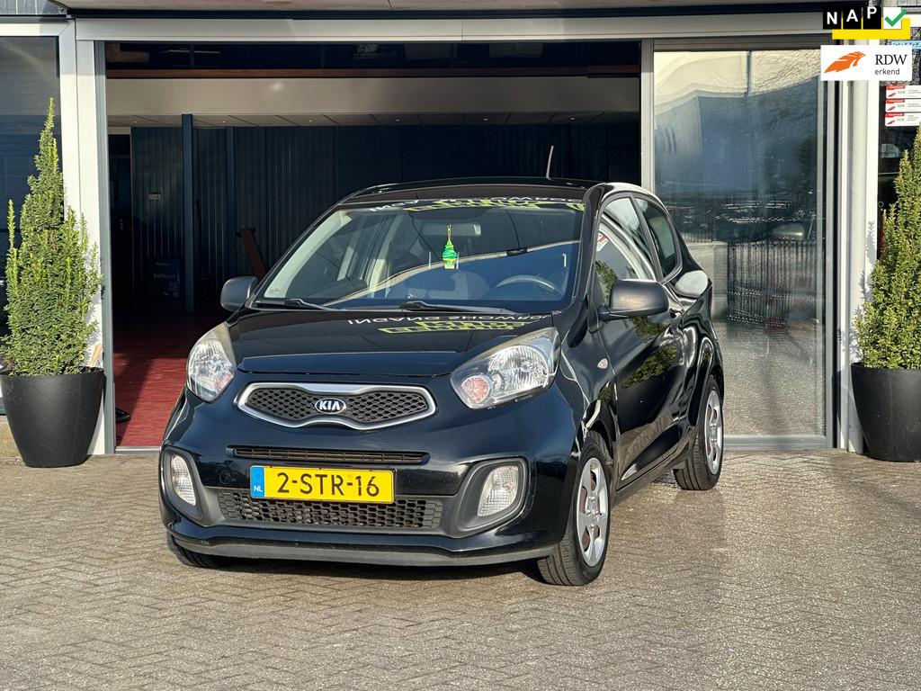 Kia Picanto 1.0 CVVT ISG - 100% Onderhouden, Voorwielaandrijving, Euro 5, Gebruikt, 400 kg