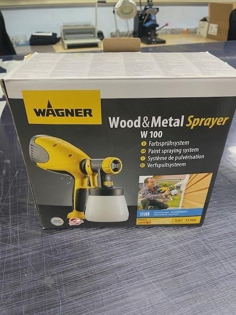 Wagner verfsprayer, Ophalen, Zo goed als nieuw, Verfspuit of Verfpomp