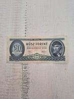 Hongarije 20 Forint 1977 Bankbiljet, Ophalen of Verzenden, Hongarije, Los biljet